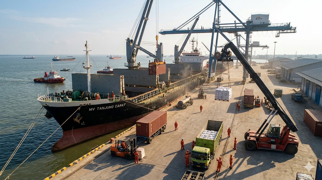 KEUNTUNGAN DEKAT DENGAN PELABUHAN INTERNASIONAL TANJUNG CARAT