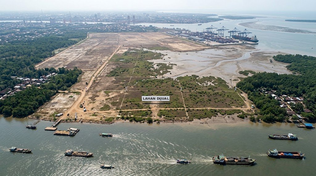 LAHAN UNTUK KAWASAN INDUSTRI TERPADU DI DEKAT PELABUHAN TANJUNG CARAT