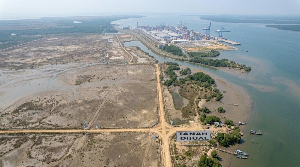 TANAH MURAH DI DEKAT PELABUHAN INTERNASIONAL TANJUNG CARAT