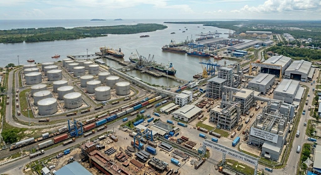 LAHAN UNTUK PUSAT LOGISTIK DEKAT PELABUHAN TANJUNG CARAT